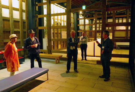 文化財見学　旧池田氏庭園01