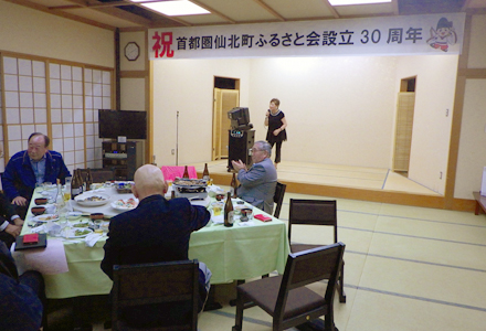 懇親会の模様　島田副会長